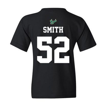 USF - NCAA Football : Christian Smith - Back in Black Shersey Youth T-Shirt-1