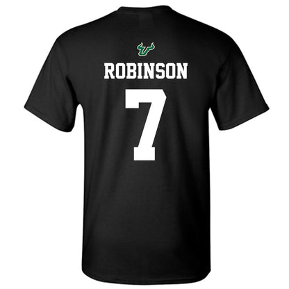 USF - NCAA Football : Sam Robinson - Back in Black Shersey T-Shirt-1