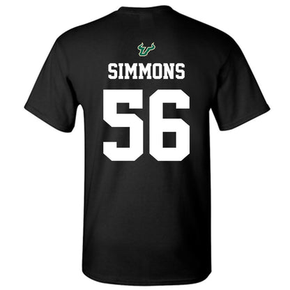 USF - NCAA Football : Terry Simmons - Back in Black Shersey T-Shirt-1