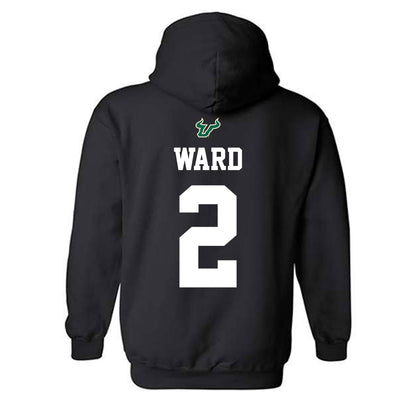 USF - NCAA Football : Tavin Ward - Back in Black Shersey Hooded Sweatshirt-1