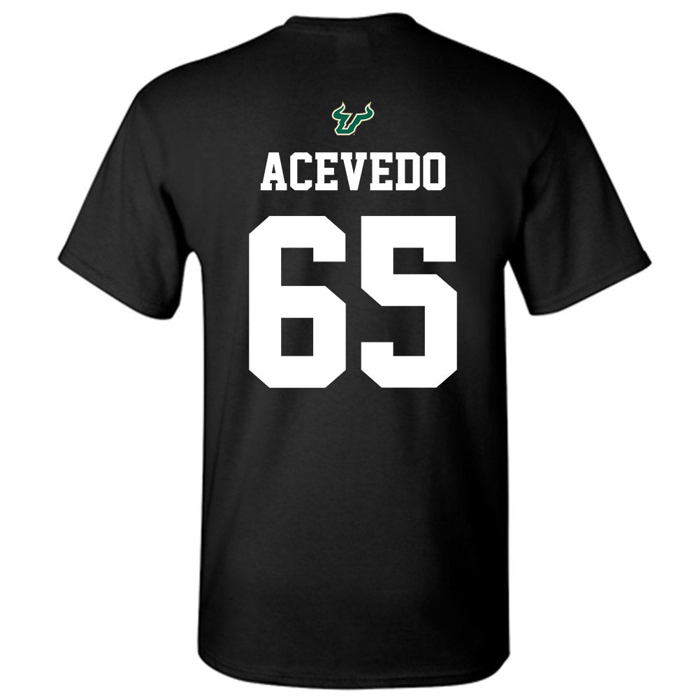 USF - NCAA Football : Jaylin Acevedo - Back in Black Shersey T-Shirt-1
