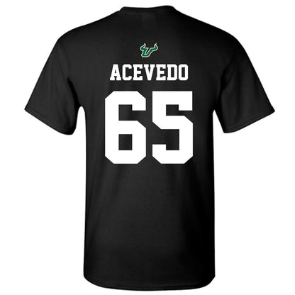 USF - NCAA Football : Jaylin Acevedo - Back in Black Shersey T-Shirt-1