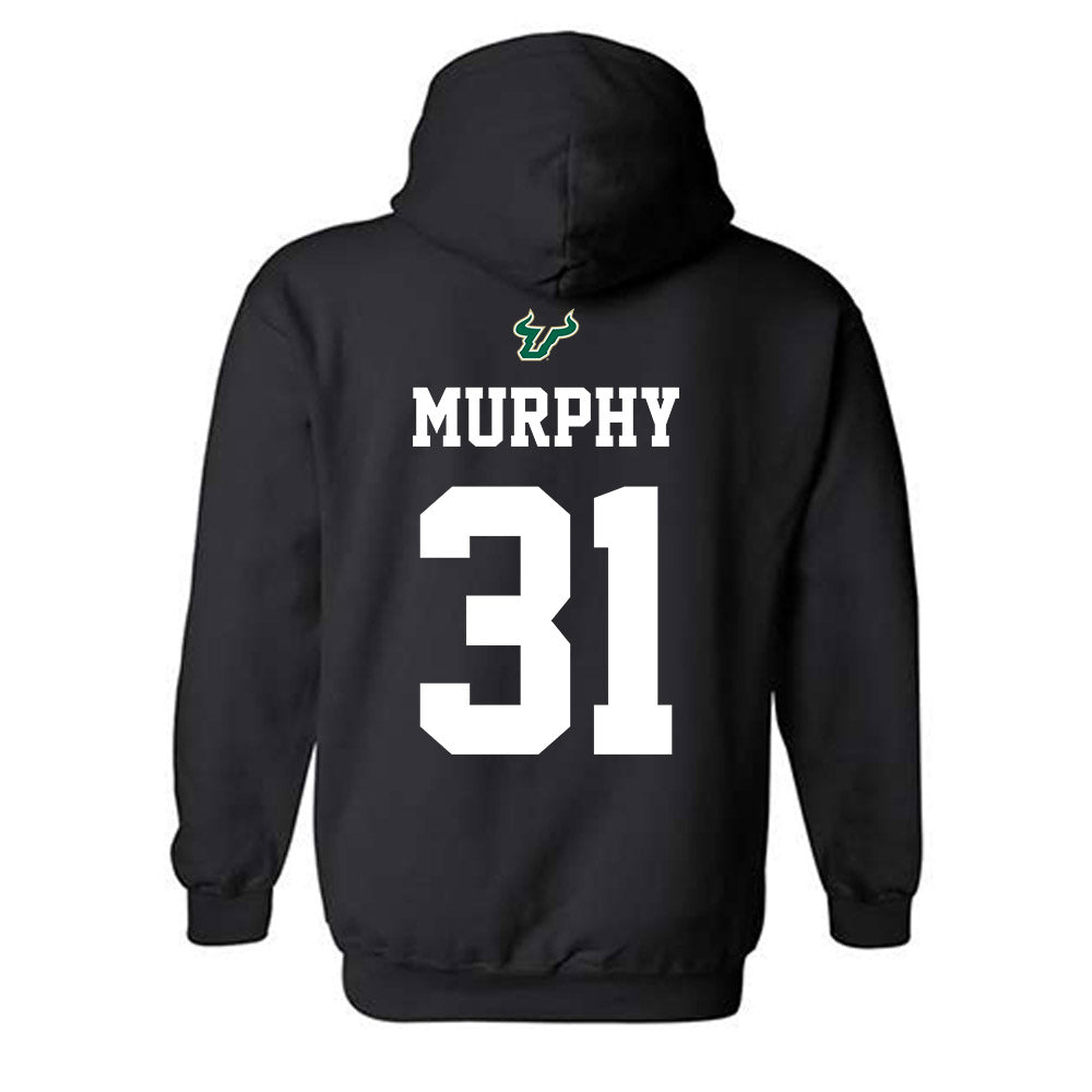 USF - NCAA Football : Jair Murphy - Back in Black Shersey Hooded Sweatshirt-1