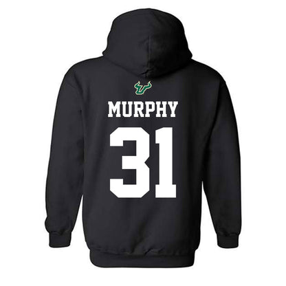 USF - NCAA Football : Jair Murphy - Back in Black Shersey Hooded Sweatshirt-1