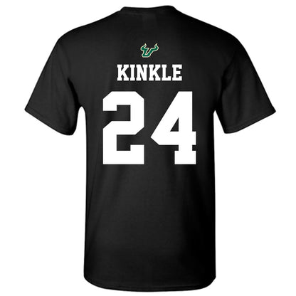 USF - NCAA Football : Tray Kinkle - Back in Black Shersey T-Shirt-1