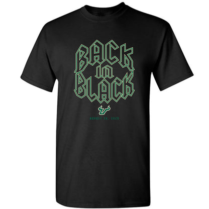 USF - NCAA Football : Terrell Jones - Back in Black Shersey T-Shirt-0