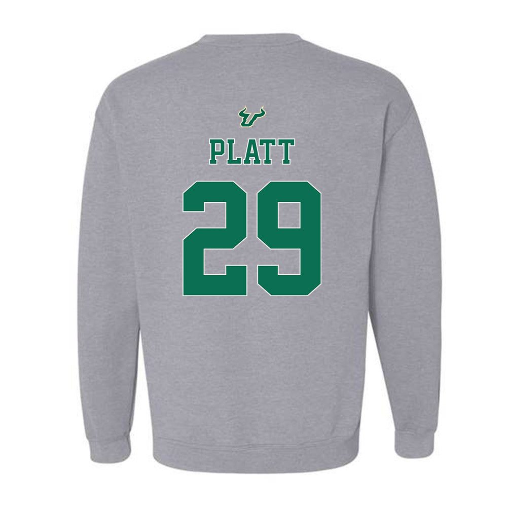USF - NCAA Football : Deylen Platt - Bay Day Shersey Crewneck Sweatshirt-1