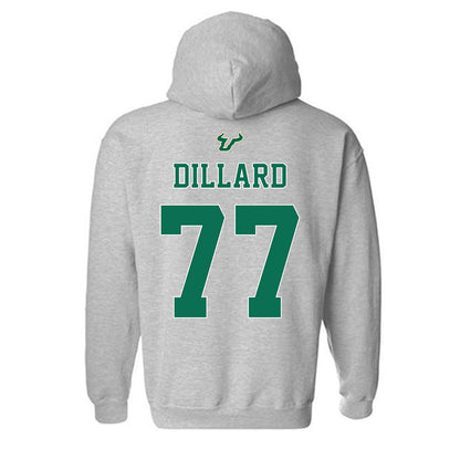 USF - NCAA Football : Major Dillard - Bay Day Shersey Hooded Sweatshirt-1