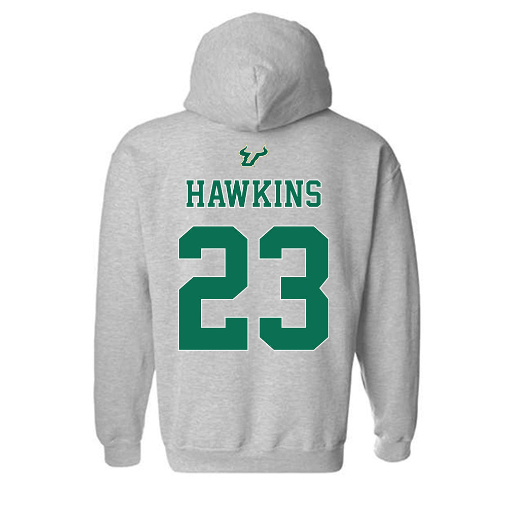 USF - NCAA Football : Cedrick Hawkins - Bay Day Shersey Hooded Sweatshirt-1