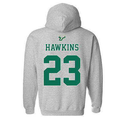 USF - NCAA Football : Cedrick Hawkins - Bay Day Shersey Hooded Sweatshirt-1