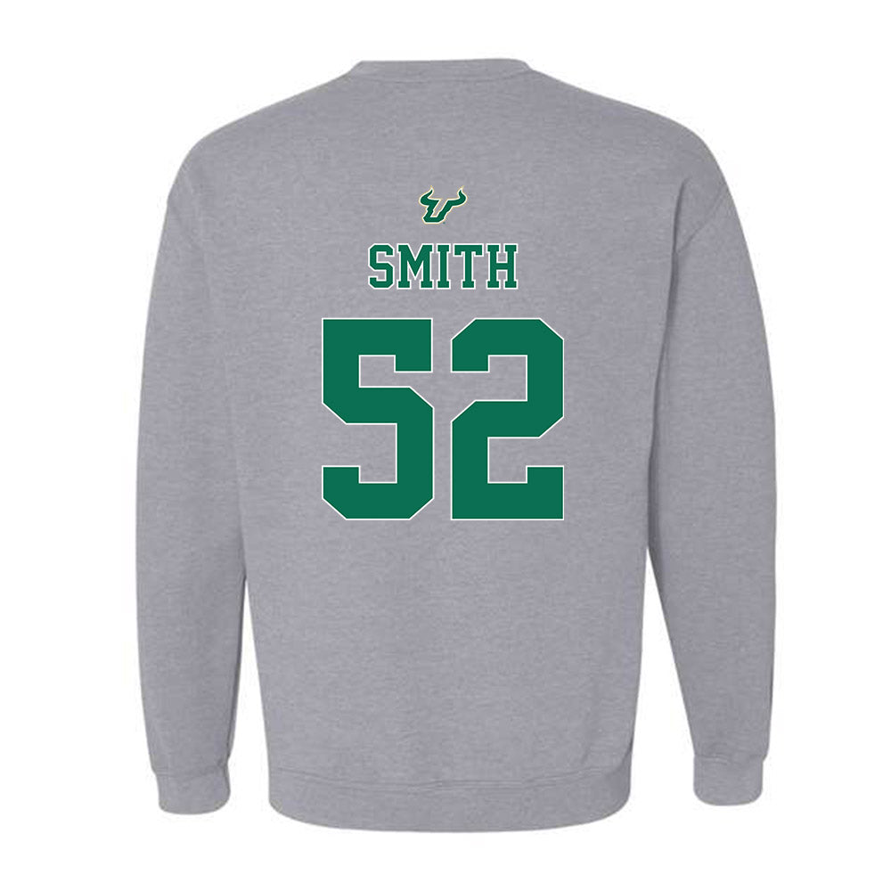 USF - NCAA Football : Christian Smith - Bay Day Shersey Crewneck Sweatshirt-1