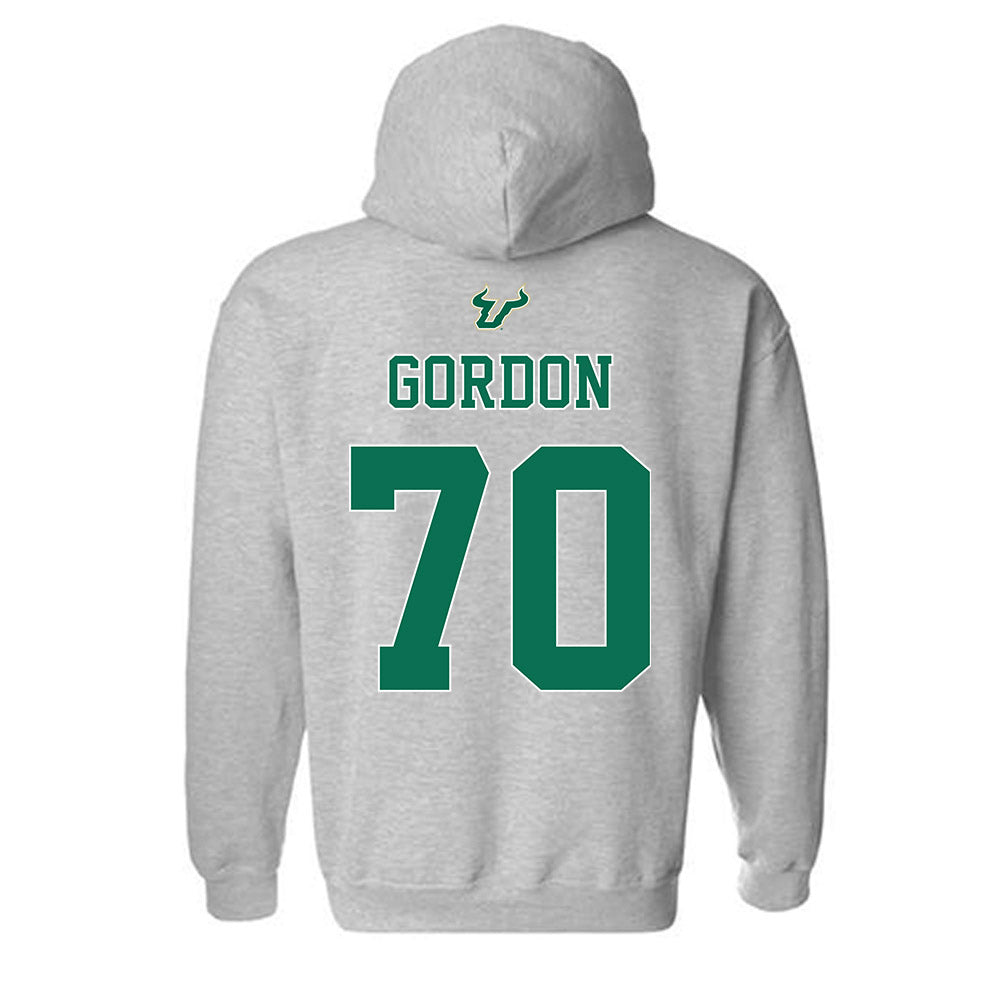 USF - NCAA Football : Gerrick Gordon - Bay Day Shersey Hooded Sweatshirt-1