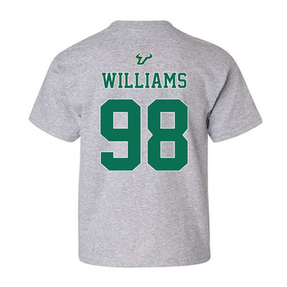 USF - NCAA Football : Marcus Williams - Bay Day Shersey Youth T-Shirt-1