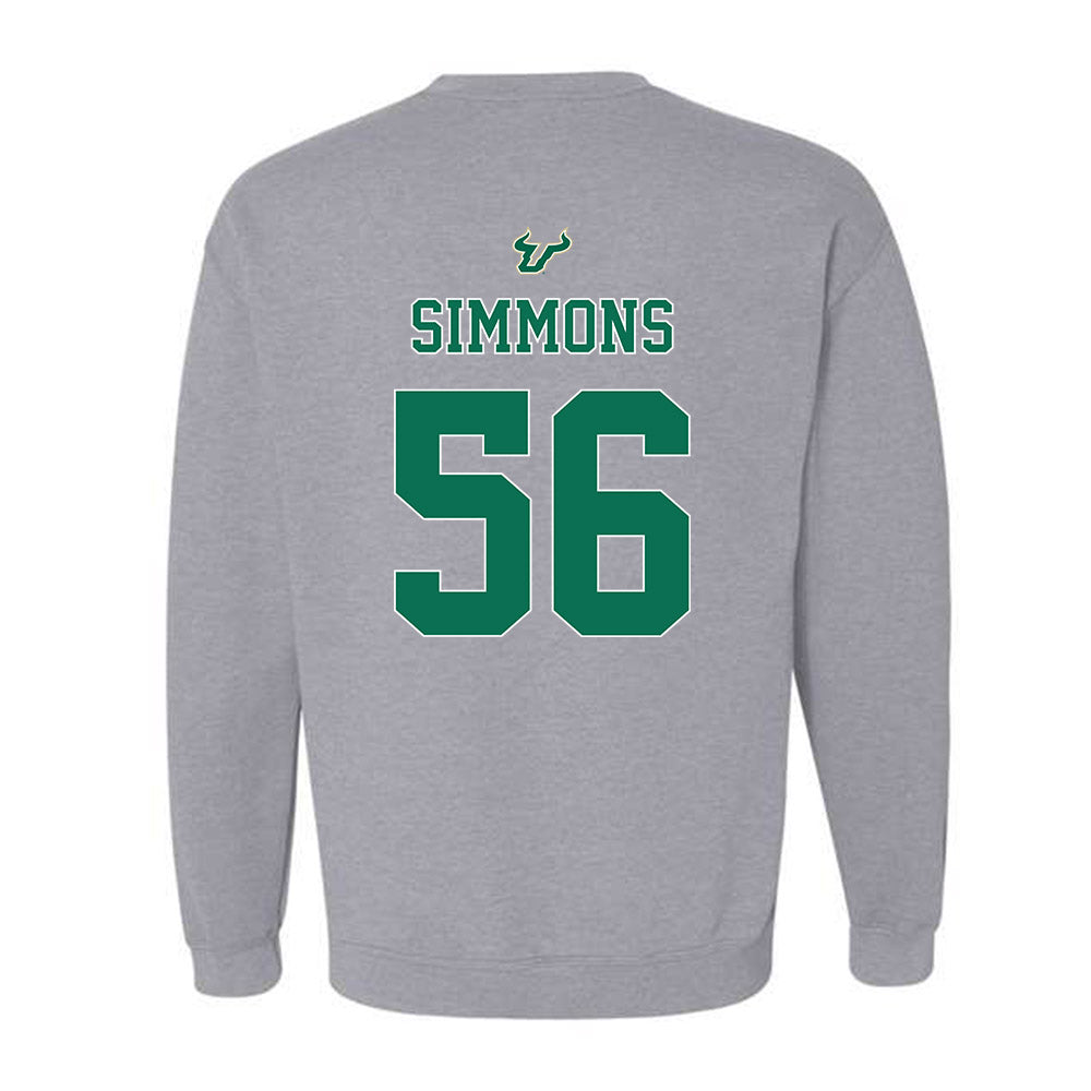 USF - NCAA Football : Terry Simmons - Bay Day Shersey Crewneck Sweatshirt-1