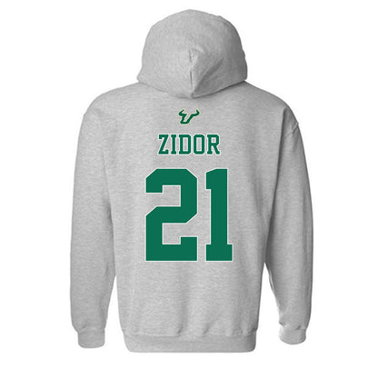 USF - NCAA Football : Victor Zidor - Bay Day Shersey Hooded Sweatshirt-1