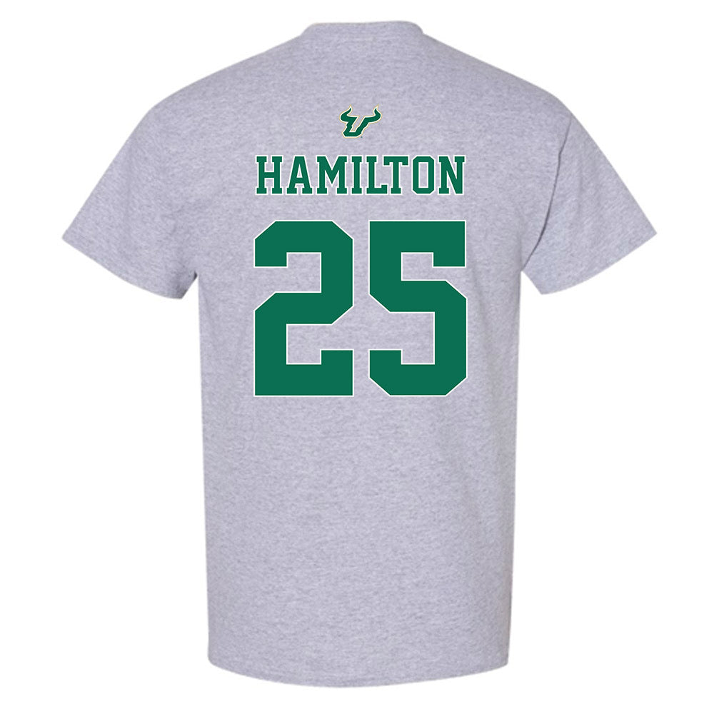 USF - NCAA Football : Zavier Hamilton - Bay Day Shersey T-Shirt-1