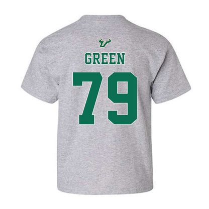 USF - NCAA Football : Ethan Green - Bay Day Shersey Youth T-Shirt-1
