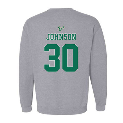 USF - NCAA Football : Jeremiah Johnson - Bay Day Shersey Crewneck Sweatshirt-1