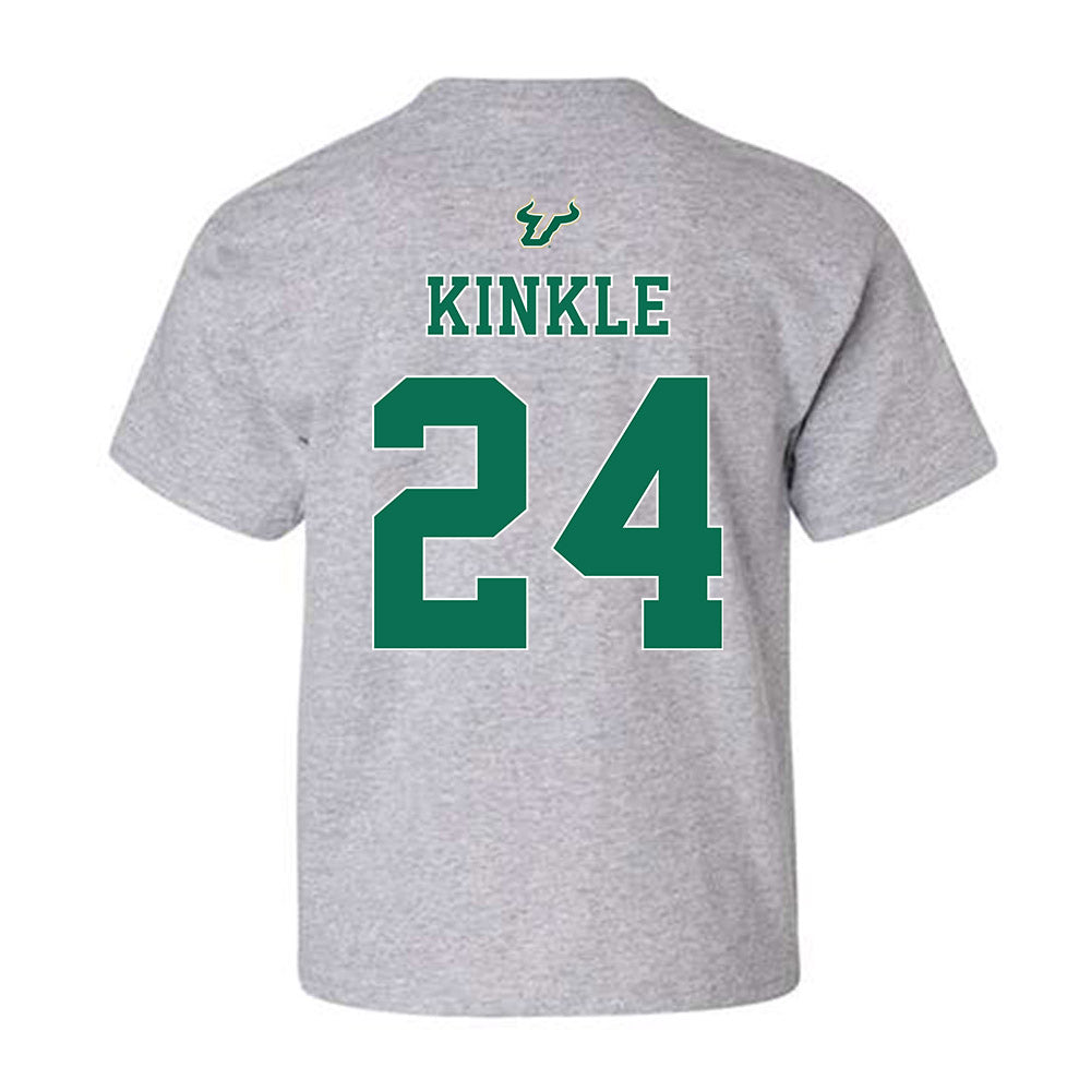 USF - NCAA Football : Tray Kinkle - Bay Day Shersey Youth T-Shirt-1