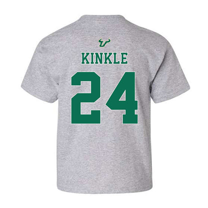USF - NCAA Football : Tray Kinkle - Bay Day Shersey Youth T-Shirt-1