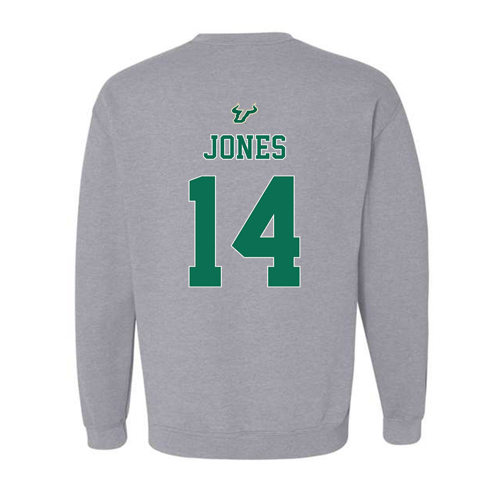USF - NCAA Football : Eli Jones - Bay Day Shersey Crewneck Sweatshirt-1