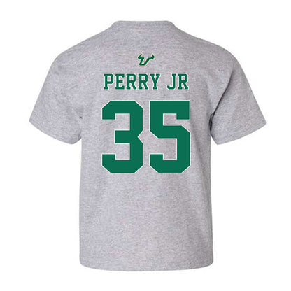 USF - NCAA Football : Herlin Perry Jr - Bay Day Shersey Youth T-Shirt-1
