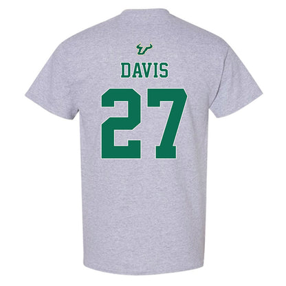 USF - NCAA Football : Jayden Davis - Bay Day Shersey T-Shirt-1