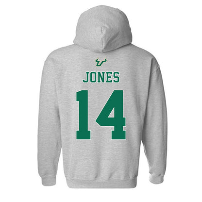 USF - NCAA Football : Eli Jones - Bay Day Shersey Hooded Sweatshirt-1
