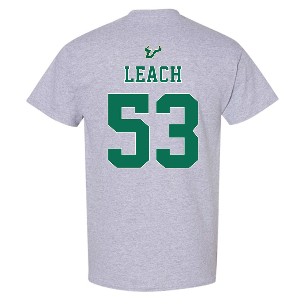 USF - NCAA Football : Gavin Leach - Bay Day Shersey T-Shirt-1