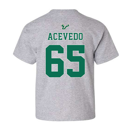 USF - NCAA Football : Jaylin Acevedo - Bay Day Shersey Youth T-Shirt-1
