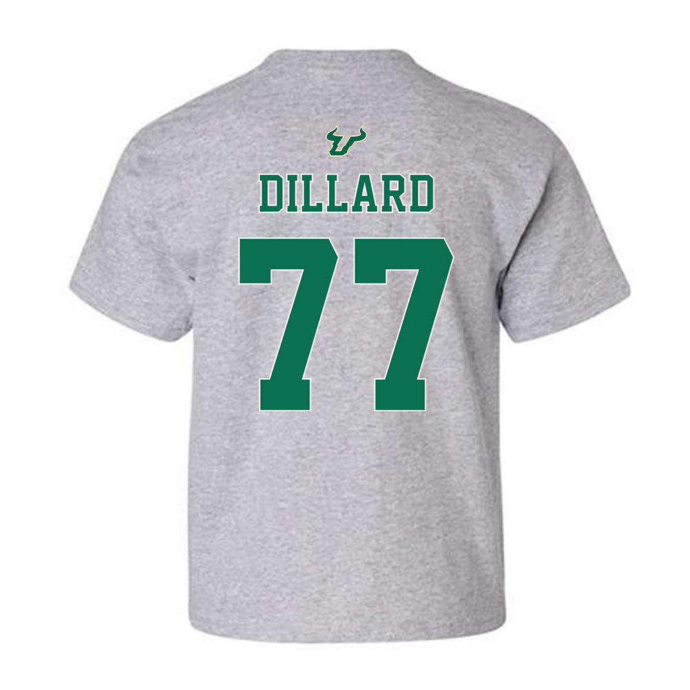 USF - NCAA Football : Major Dillard - Bay Day Shersey Youth T-Shirt-1