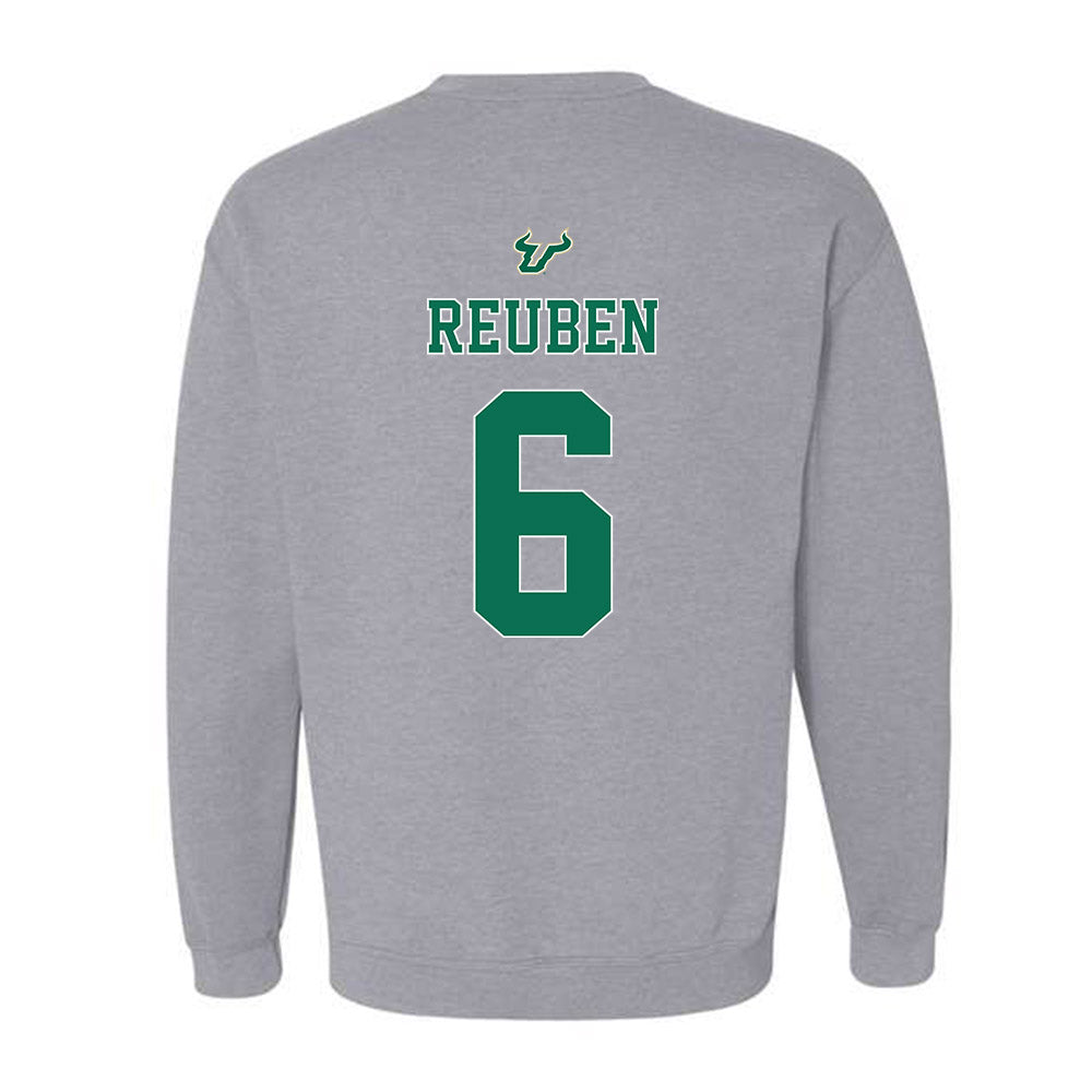 USF - NCAA Football : Mudia Reuben - Bay Day Shersey Crewneck Sweatshirt-1