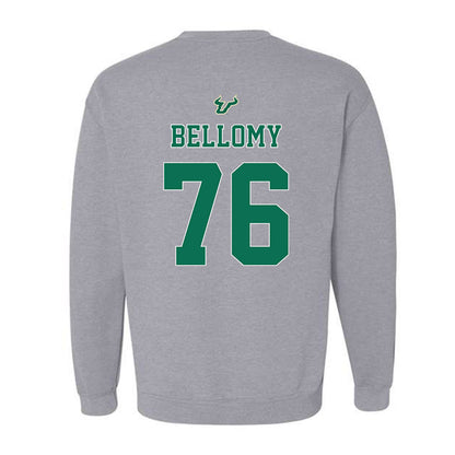 USF - NCAA Football : Colin Bellomy - Bay Day Shersey Crewneck Sweatshirt-1