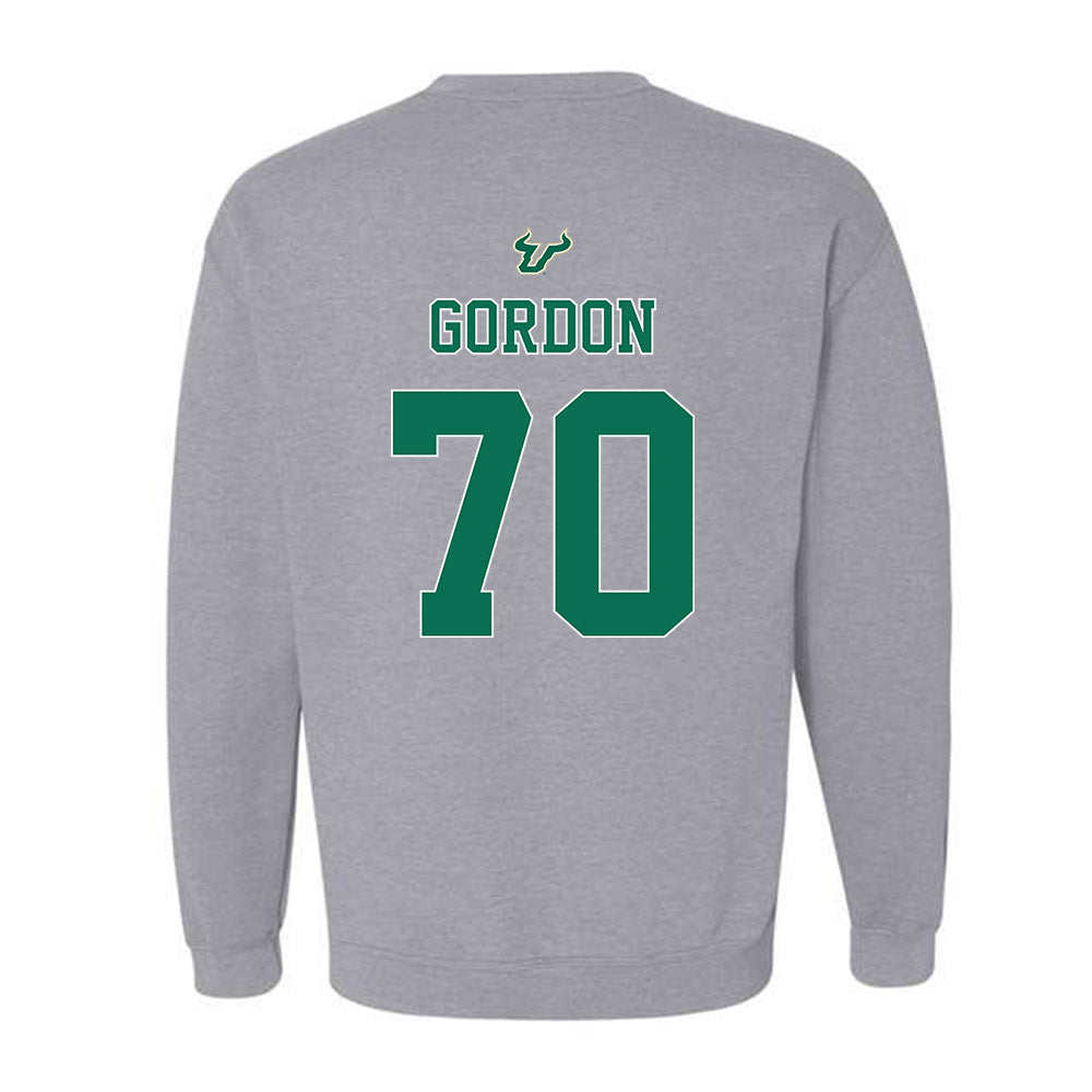 USF - NCAA Football : Gerrick Gordon - Bay Day Shersey Crewneck Sweatshirt-1