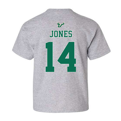 USF - NCAA Football : Eli Jones - Bay Day Shersey Youth T-Shirt-1