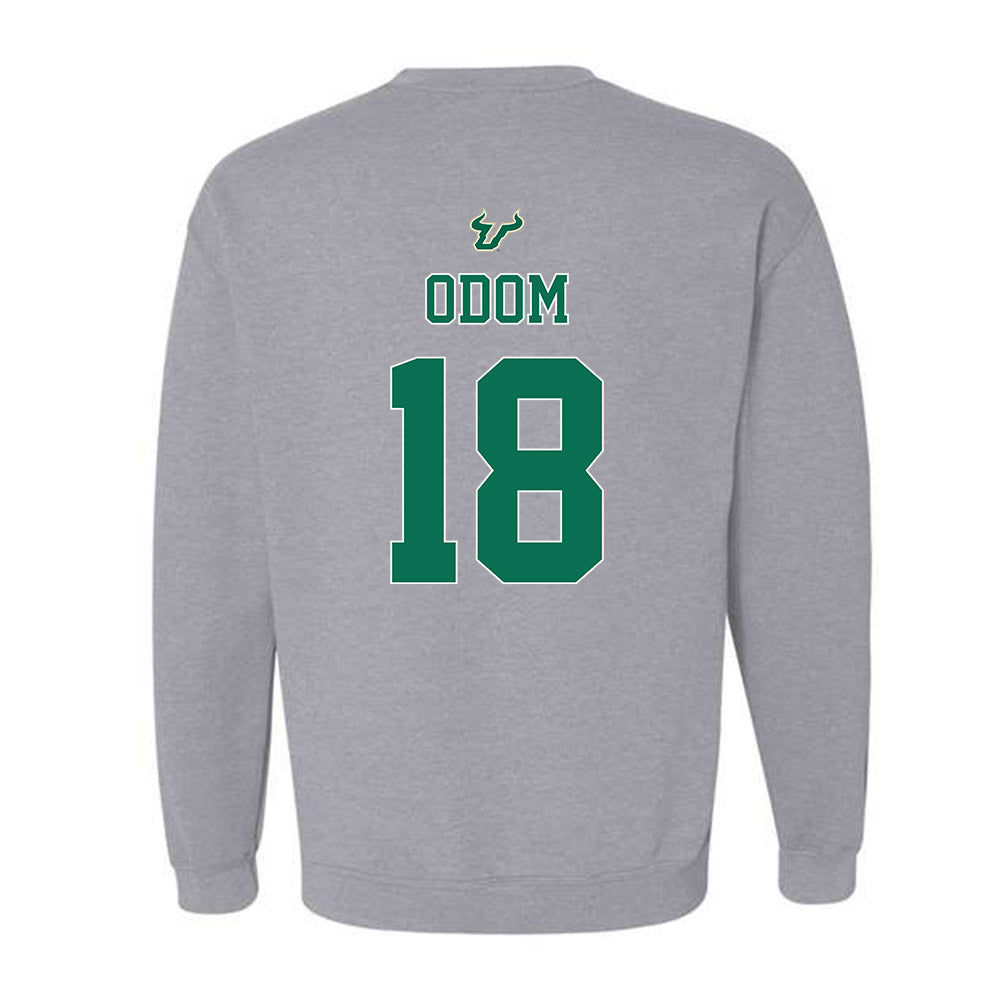 USF - NCAA Football : Kenneth Odom - Bay Day Shersey Crewneck Sweatshirt-1