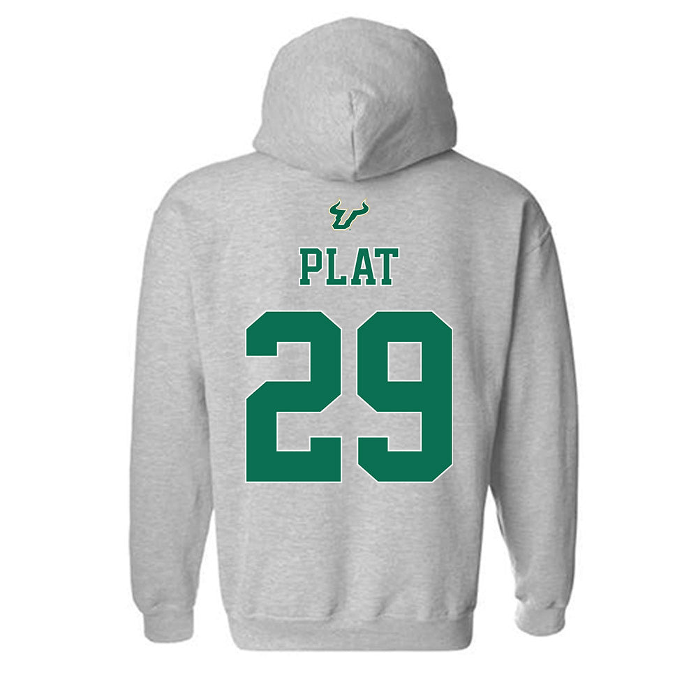USF - NCAA Football : Deylen Plat - Bay Day Shersey Hooded Sweatshirt-1