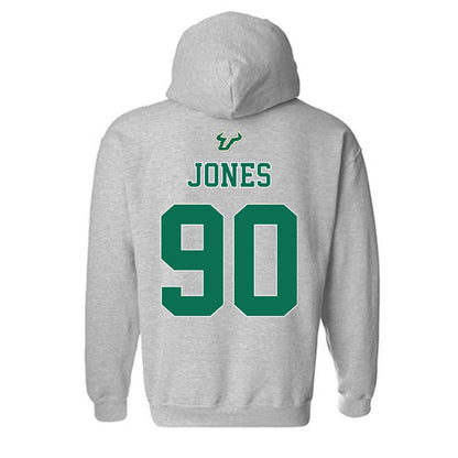 USF - NCAA Football : Terrell Jones - Bay Day Shersey Hooded Sweatshirt-1