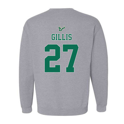 USF - NCAA Football : Jermichael Gillis - Bay Day Shersey Crewneck Sweatshirt-1