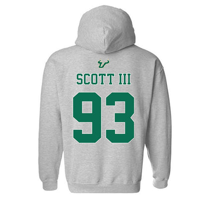 USF - NCAA Football : Richard Scott III - Bay Day Shersey Hooded Sweatshirt-1