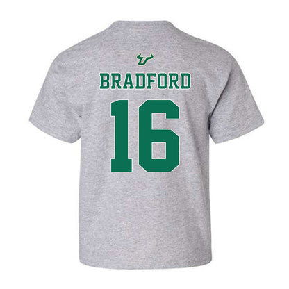 USF - NCAA Football : Jayden Bradford - Bay Day Shersey Youth T-Shirt-1