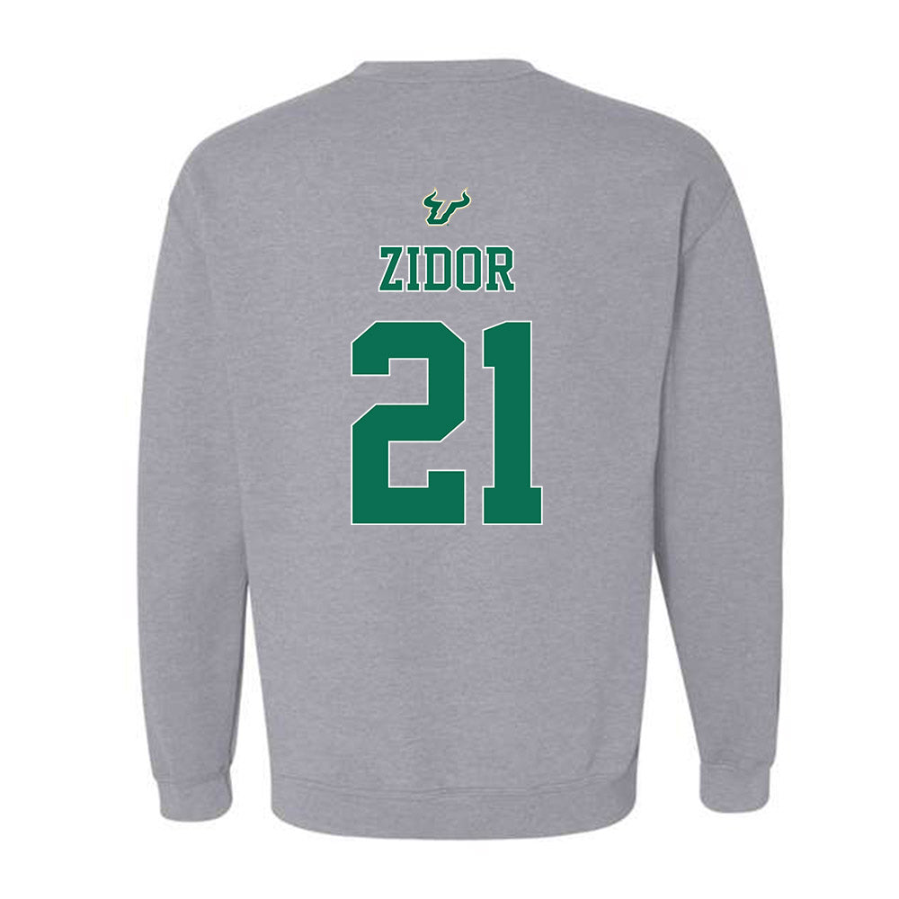 USF - NCAA Football : Victor Zidor - Bay Day Shersey Crewneck Sweatshirt-1