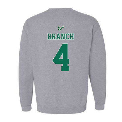 USF - NCAA Football : Arhmad Branch - Bay Day Shersey Crewneck Sweatshirt-1