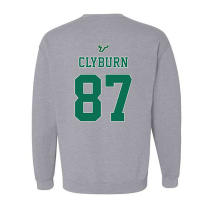 USF - NCAA Football : Luke Clyburn - Bay Day Shersey Crewneck Sweatshirt-1