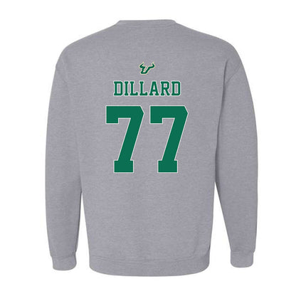 USF - NCAA Football : Major Dillard - Bay Day Shersey Crewneck Sweatshirt-1