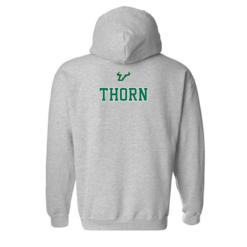 USF - NCAA Football : Lawson Thorn - Bay Day Shersey Hooded Sweatshirt-1