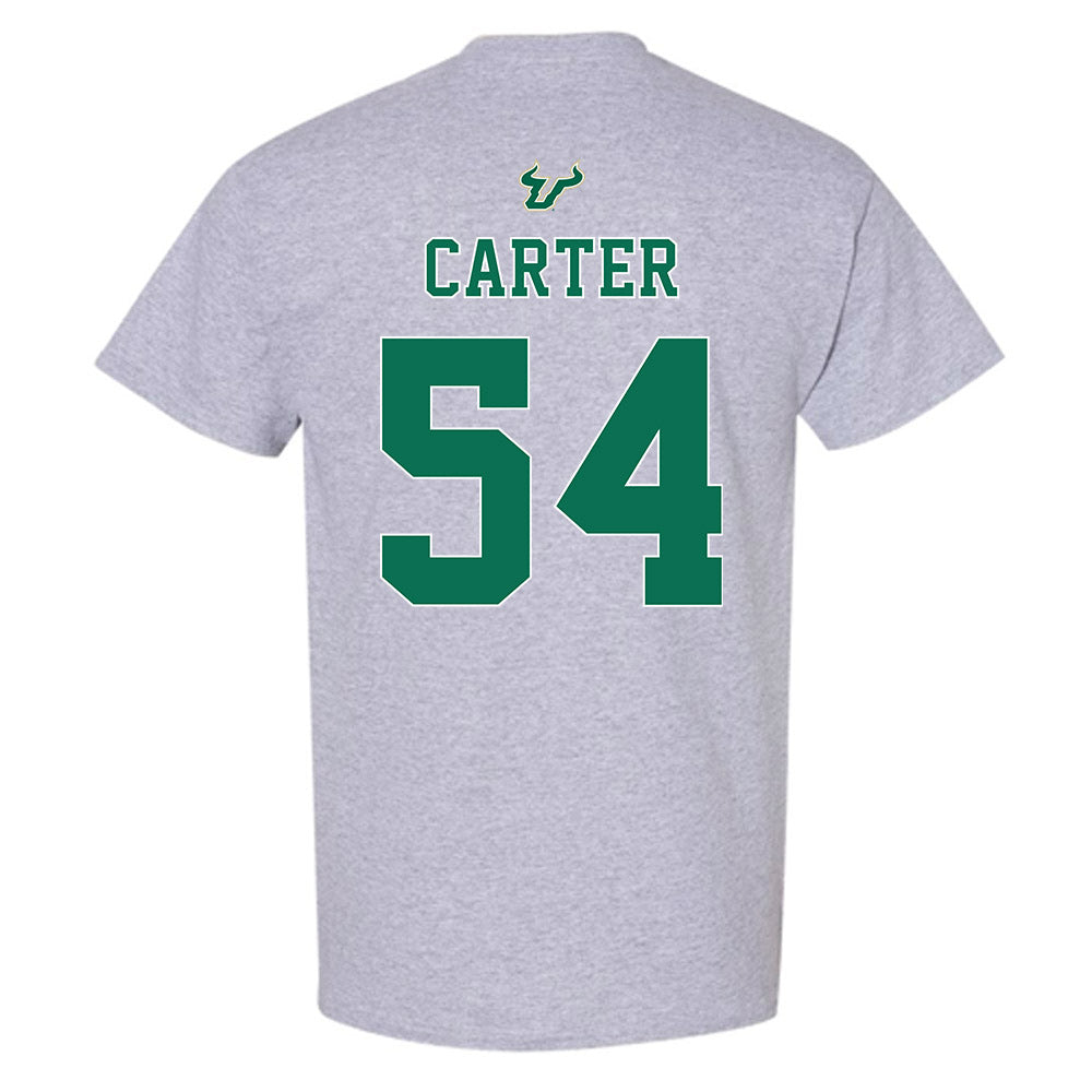 USF - NCAA Football : Braden Carter - Bay Day Shersey T-Shirt-1