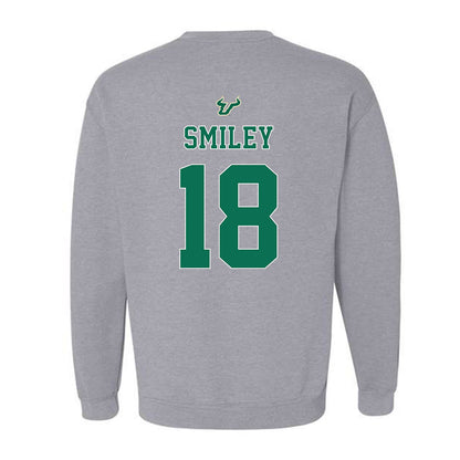 USF - NCAA Football : Levi Smiley - Bay Day Shersey Crewneck Sweatshirt-1