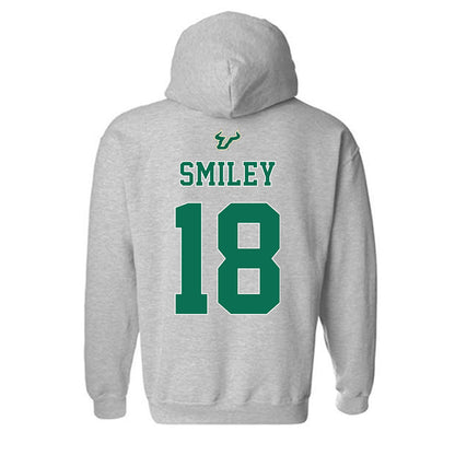 USF - NCAA Football : Levi Smiley - Bay Day Shersey Hooded Sweatshirt-1