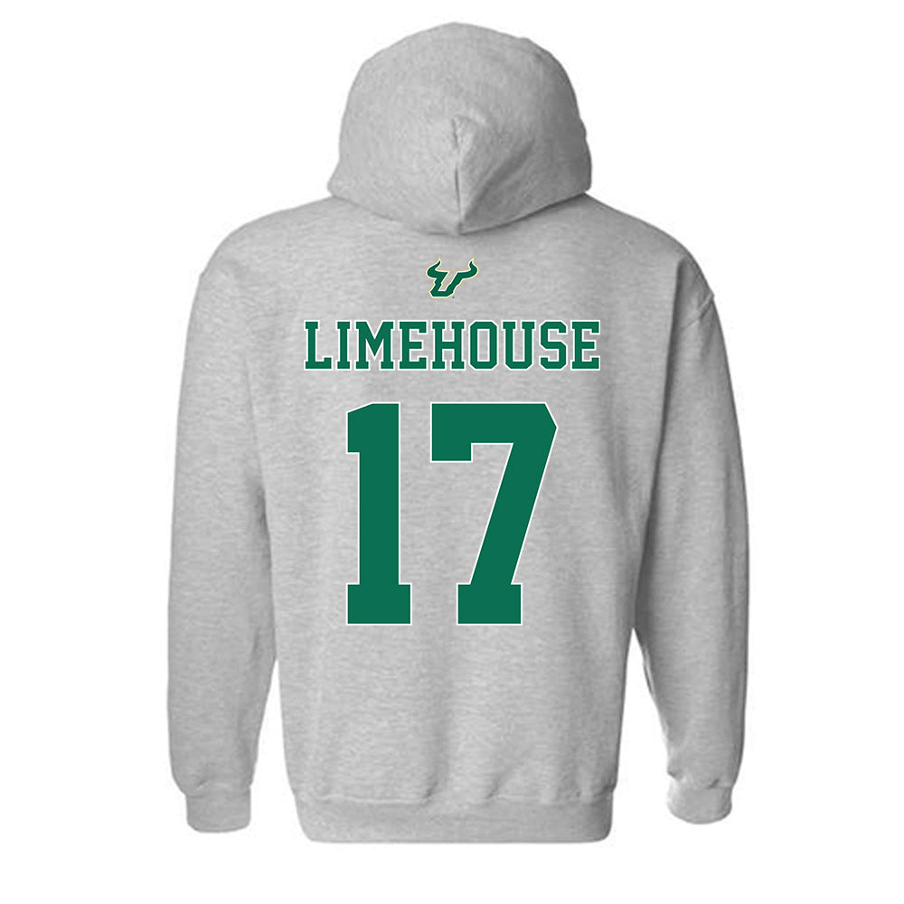 USF - NCAA Football : Masiyah Limehouse - Bay Day Shersey Hooded Sweatshirt-1